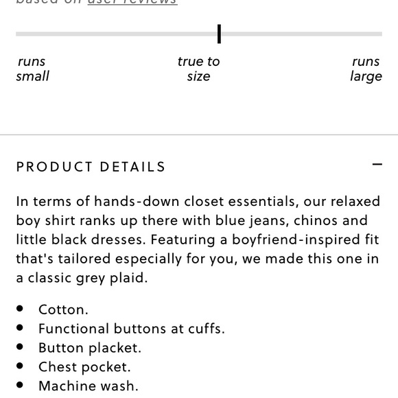 J crew classic fit boy shirt in grey plaid - Picture 4 of 4